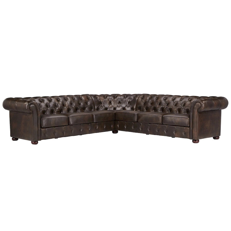 Knightsbridge Chesterfield Ecksofa von iNSPIRE Q Artisan