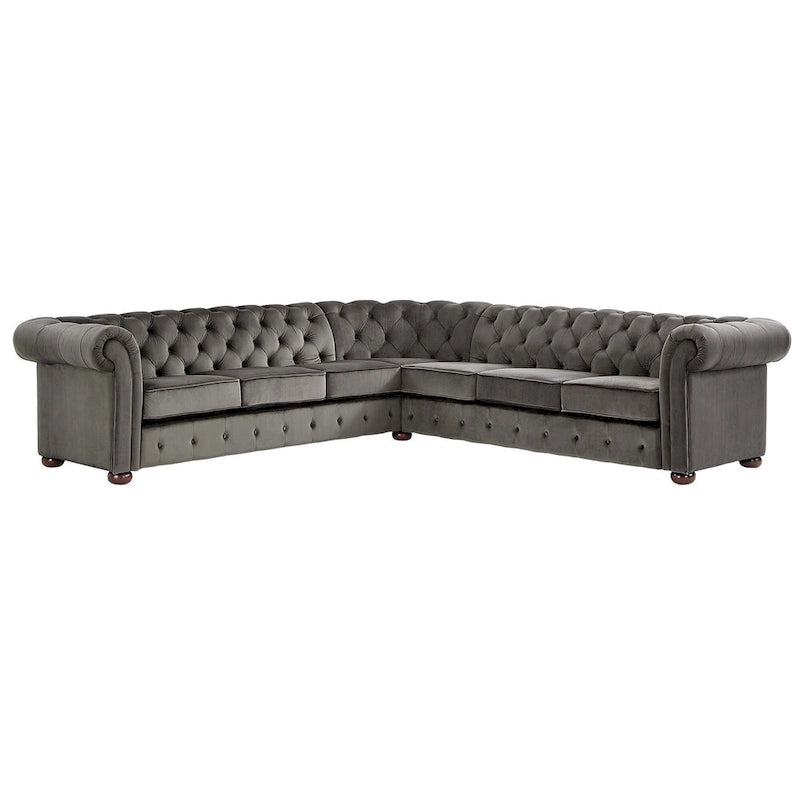 Knightsbridge Chesterfield Ecksofa von iNSPIRE Q Artisan