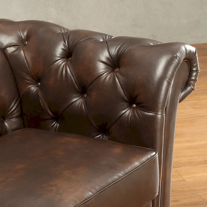 Knightsbridge Chesterfield Ecksofa von iNSPIRE Q Artisan