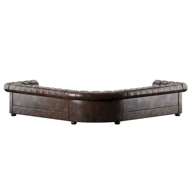 Knightsbridge Chesterfield Ecksofa von iNSPIRE Q Artisan
