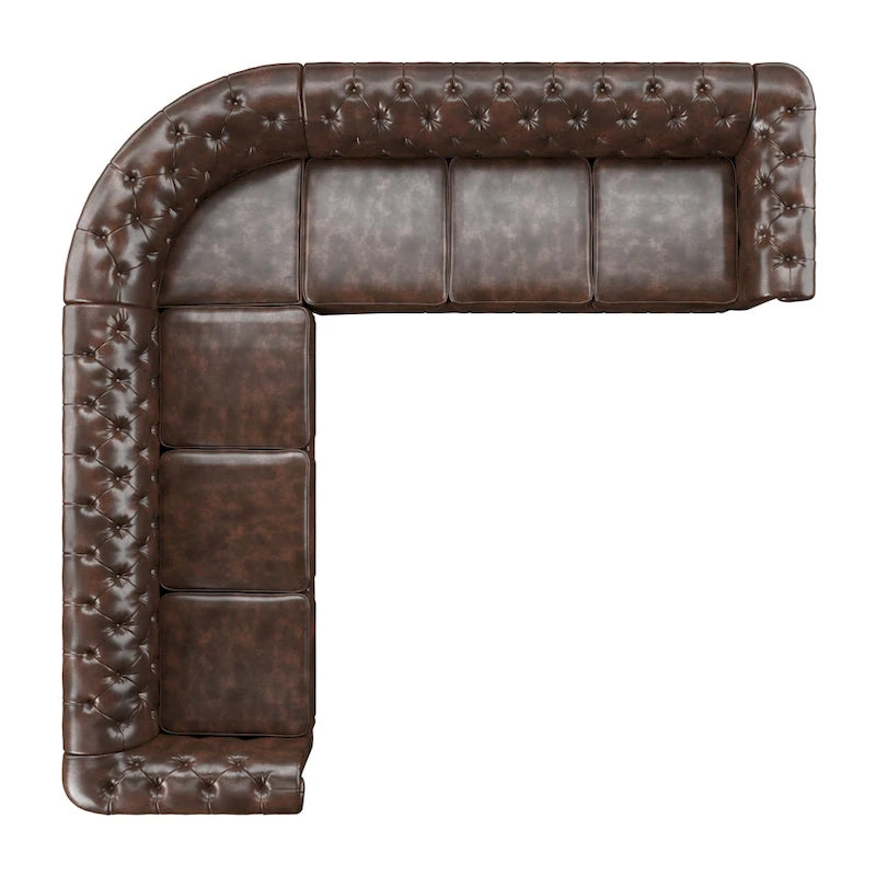 Knightsbridge Chesterfield Ecksofa von iNSPIRE Q Artisan