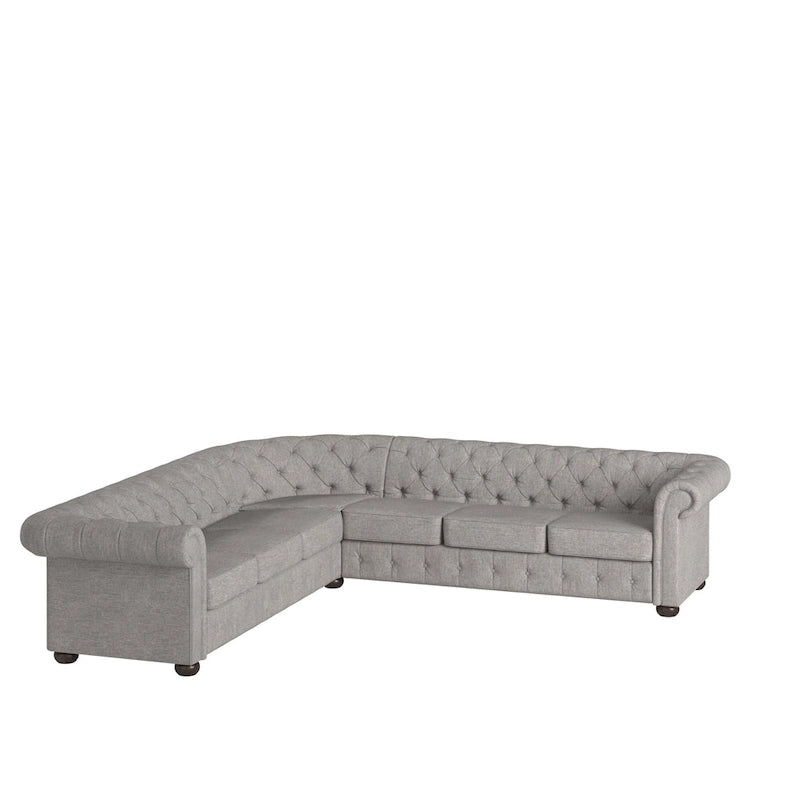 Knightsbridge Chesterfield Ecksofa von iNSPIRE Q Artisan