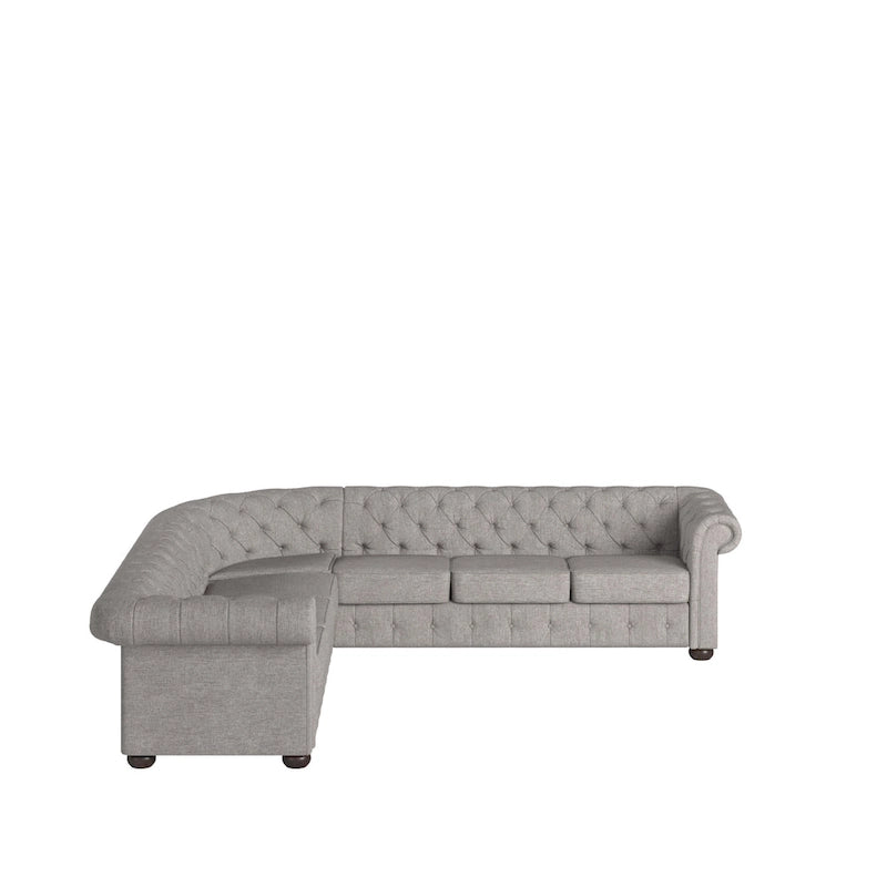 Knightsbridge Chesterfield Ecksofa von iNSPIRE Q Artisan