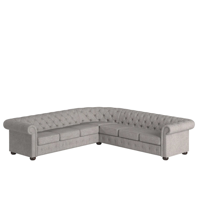 Knightsbridge Chesterfield Ecksofa von iNSPIRE Q Artisan