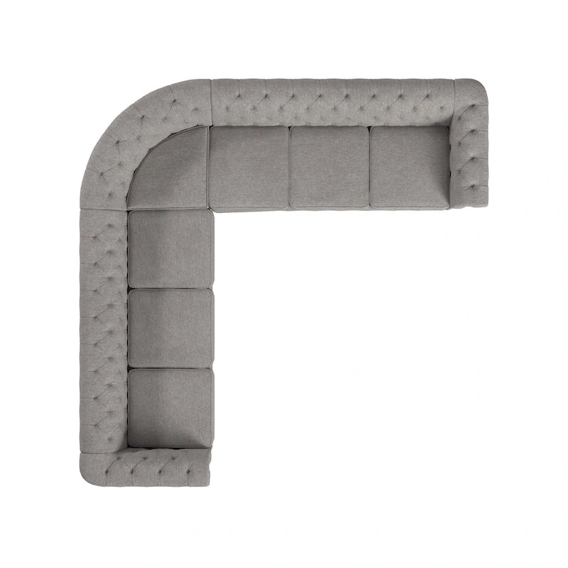 Knightsbridge Chesterfield Ecksofa von iNSPIRE Q Artisan