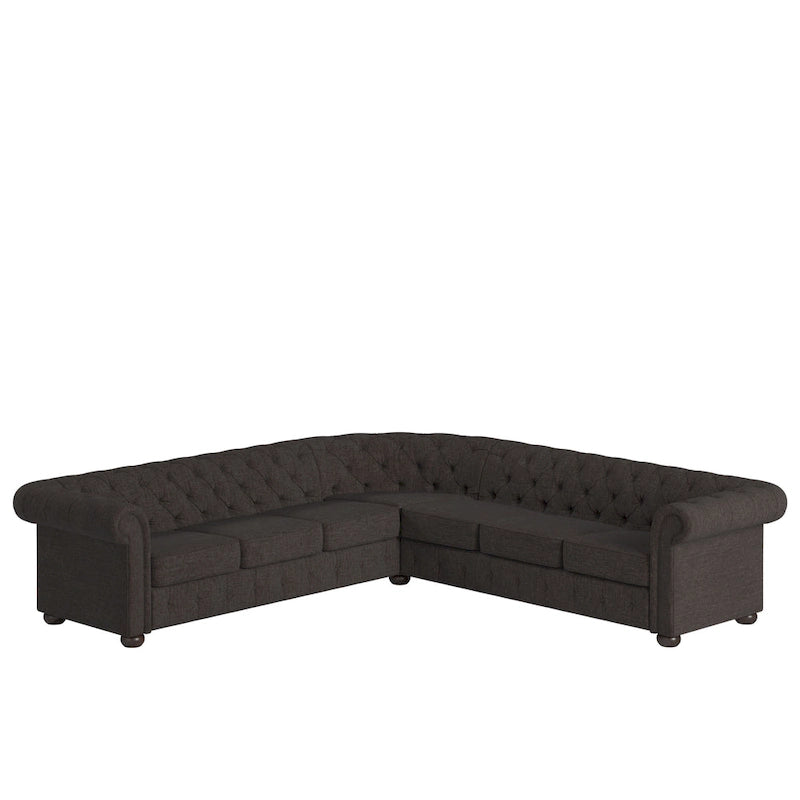 Knightsbridge Chesterfield Ecksofa von iNSPIRE Q Artisan