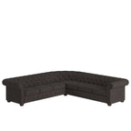 Knightsbridge Chesterfield Ecksofa von iNSPIRE Q Artisan