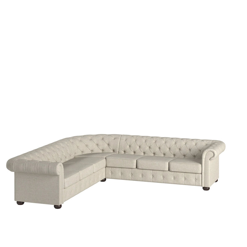 Knightsbridge Chesterfield Ecksofa von iNSPIRE Q Artisan