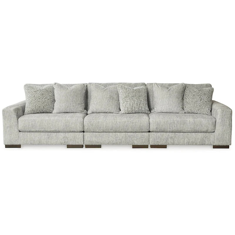 Signature Design by Ashley Regent Park Pewter 3-teiliges Sofa – 348B x 112T x 99H