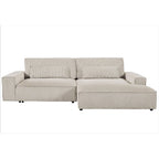 US Pride Furniture 105.52 Zoll Facing Chaise Schnittsofa XXL-Sofa