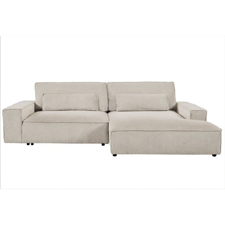 US Pride Furniture 105.52 Zoll Facing Chaise Schnittsofa XXL-Sofa