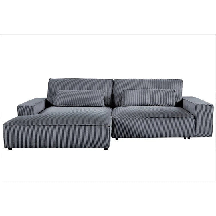 US Pride Furniture 105.52 Zoll Facing Chaise Schnittsofa XXL-Sofa