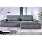 US Pride Furniture 105.52 Zoll Facing Chaise Schnittsofa XXL-Sofa