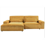 US Pride Furniture 105.52 Zoll Facing Chaise Schnittsofa XXL-Sofa