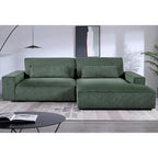 US Pride Furniture 105.52 Zoll Facing Chaise Schnittsofa XXL-Sofa