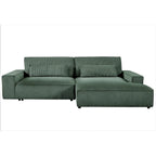 US Pride Furniture 105.52 Zoll Facing Chaise Schnittsofa XXL-Sofa