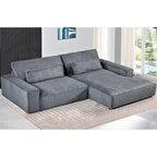 US Pride Furniture 105.52 Zoll Facing Chaise Schnittsofa XXL-Sofa