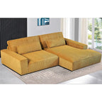 US Pride Furniture 105.52 Zoll Facing Chaise Schnittsofa XXL-Sofa