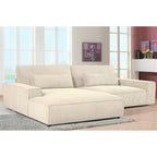 US Pride Furniture 105.52 Zoll Facing Chaise Schnittsofa XXL-Sofa