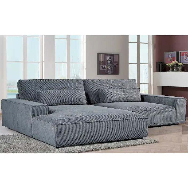 US Pride Furniture 105.52 Zoll Facing Chaise Schnittsofa XXL-Sofa