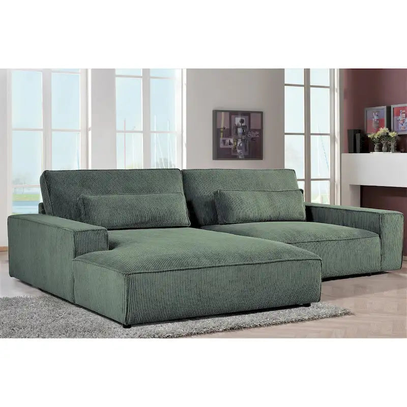US Pride Furniture 105.52 Zoll Facing Chaise Schnittsofa XXL-Sofa
