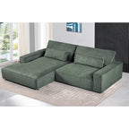 US Pride Furniture 105.52 Zoll Facing Chaise Schnittsofa XXL-Sofa