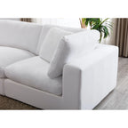 Roundhill Furniture Rivas Zeitgenössisches 6-teiliges Modulsofa mit Federfüllung