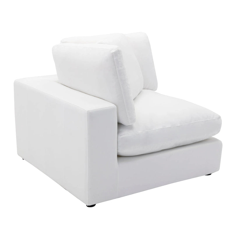 Roundhill Furniture Rivas Zeitgenössisches 6-teiliges Modulsofa mit Federfüllung