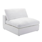 Roundhill Furniture Rivas Zeitgenössisches 6-teiliges Modulsofa mit Federfüllung
