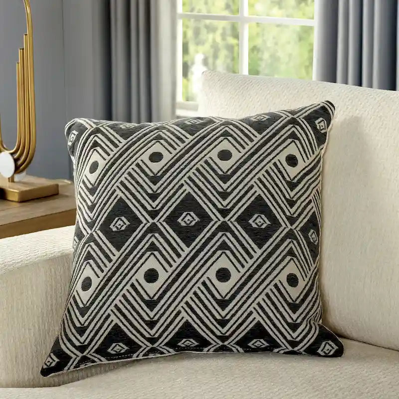 Kintra Zeitgenössisches Chenille-gepolstertes großes L-förmiges Ecksofa von Furniture of America