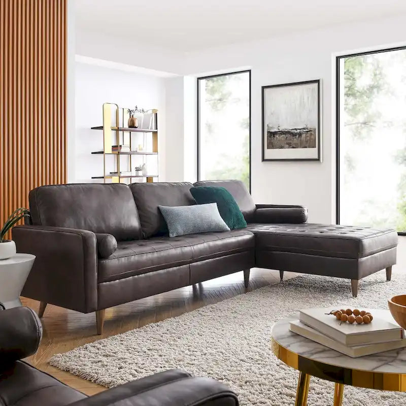 Valour 98 Ledersofa (Ecksofa)