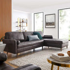 Valour 98 Ledersofa (Ecksofa)