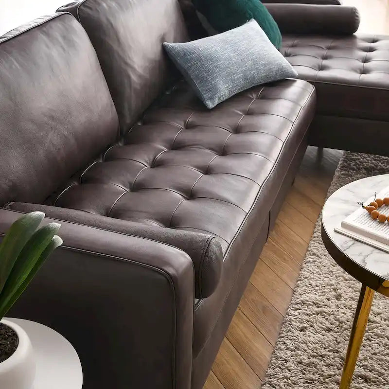 Valour 98 Ledersofa (Ecksofa)