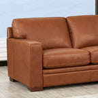 Hydeline Dillon Echtleder-Ecksofa mit Chaiselongue (rechtsseitig)