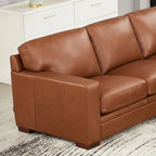 Hydeline Dillon Echtleder-Ecksofa mit Chaiselongue (rechtsseitig)