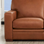 Hydeline Dillon Echtleder-Ecksofa mit Chaiselongue (rechtsseitig)