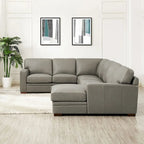 Hydeline Dillon Echtleder-Ecksofa mit Chaiselongue (rechtsseitig)