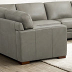Hydeline Dillon Echtleder-Ecksofa mit Chaiselongue (rechtsseitig)