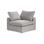 Modernes Leinen Ecksofa Commix, daunengefüllt, überdimensioniert, gepolsterte Sofas für das Wohnzimmer