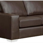Mitchell modernes Premium Sofa mit italienischem Echtlederbezug