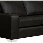 Mitchell modernes Premium Sofa mit italienischem Echtlederbezug