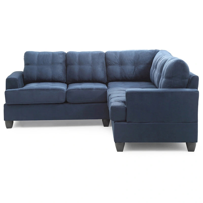 Sandridge 80 Zoll B 2-teiliges Mikrofasersofa in L-Form – 80L x 80B x 36H
