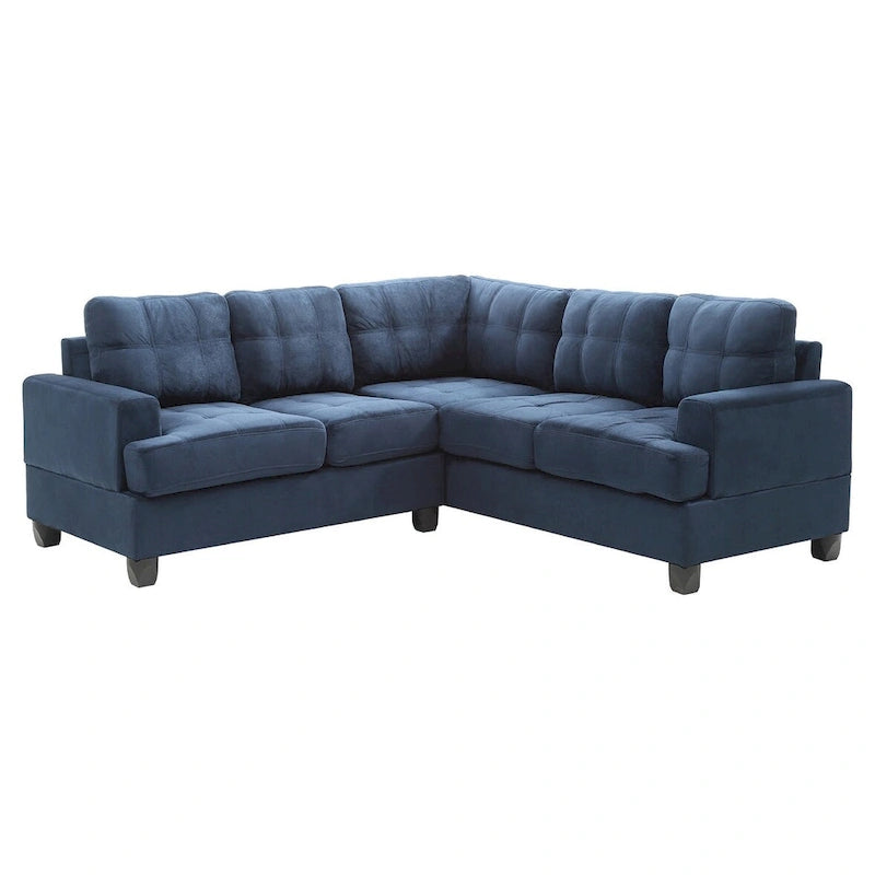 Sandridge 80 Zoll B 2-teiliges Mikrofasersofa in L-Form – 80L x 80B x 36H