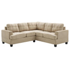 Sandridge 80 Zoll B 2-teiliges Mikrofasersofa in L-Form – 80L x 80B x 36H