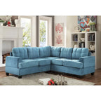 Sandridge 80 Zoll B 2-teiliges Mikrofasersofa in L-Form – 80L x 80B x 36H