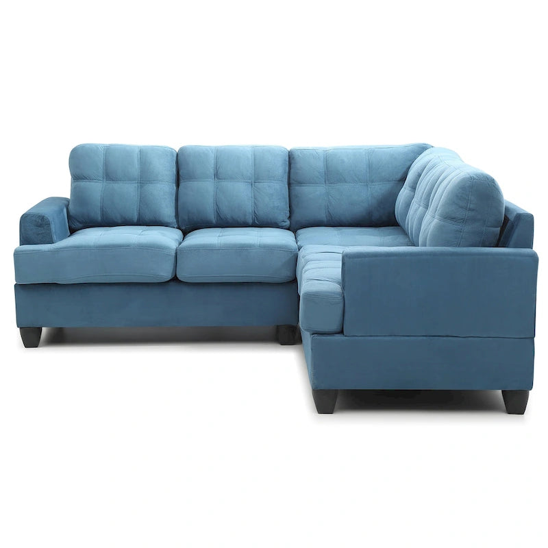Sandridge 80 Zoll B 2-teiliges Mikrofasersofa in L-Form – 80L x 80B x 36H