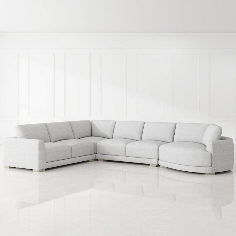 Laguna 165,5 L-förmiges modulares Sofa mit Récamiere