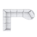 Laguna 165,5 L-förmiges modulares Sofa mit Récamiere
