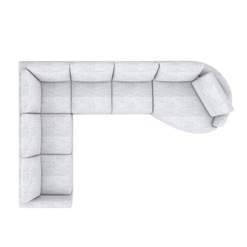 Laguna 165,5 L-förmiges modulares Sofa mit Récamiere