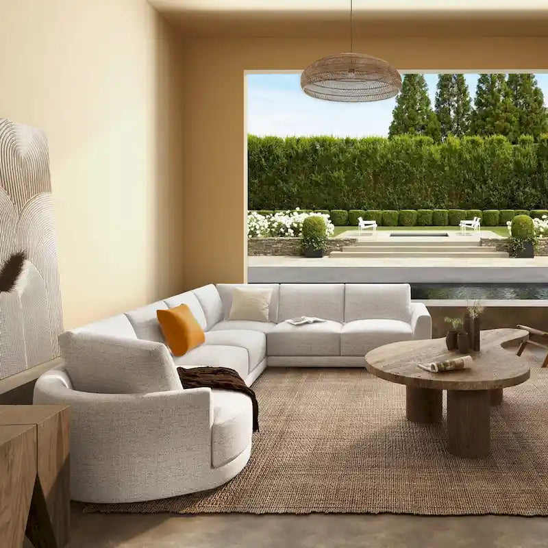 Laguna 165,5 L-förmiges modulares Sofa mit Récamiere